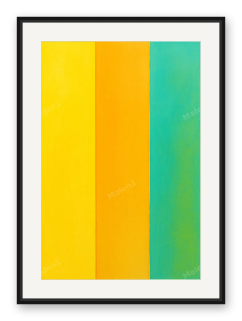 Sommer als Posterdruck im Raum