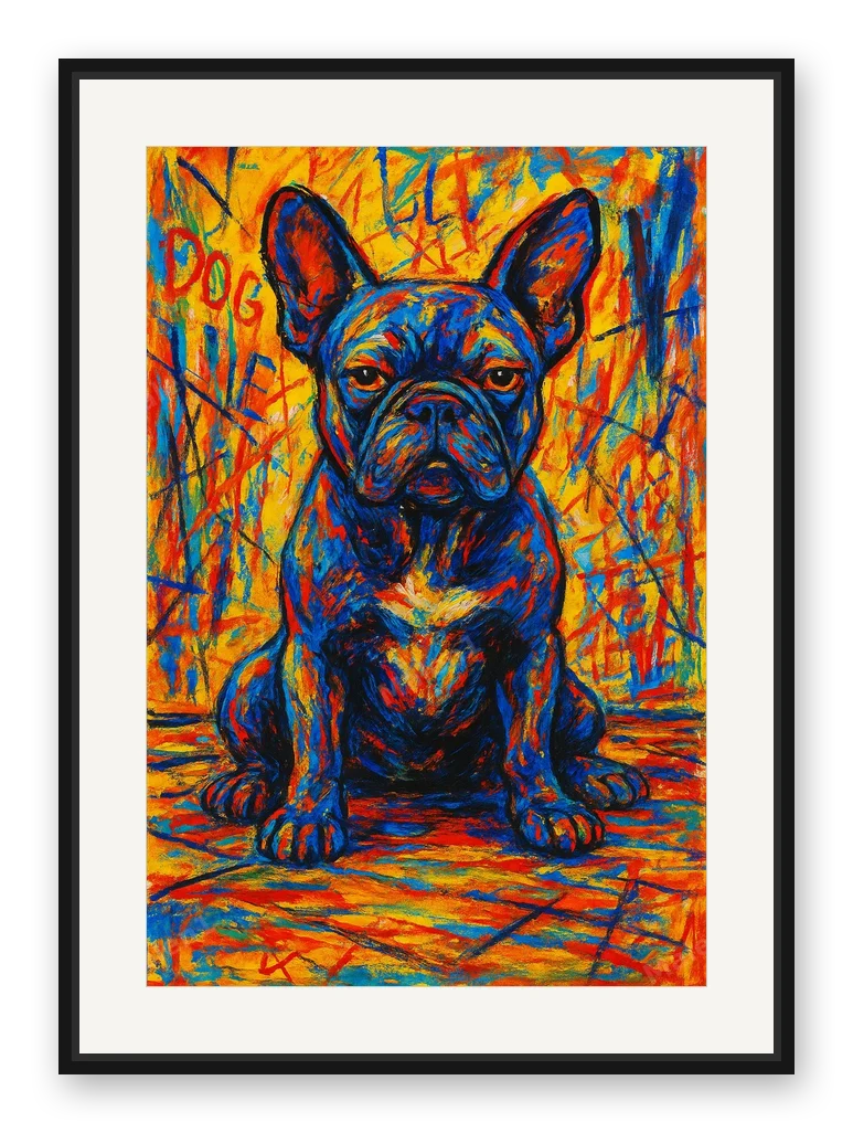 My Dog als Posterdruck im Raum