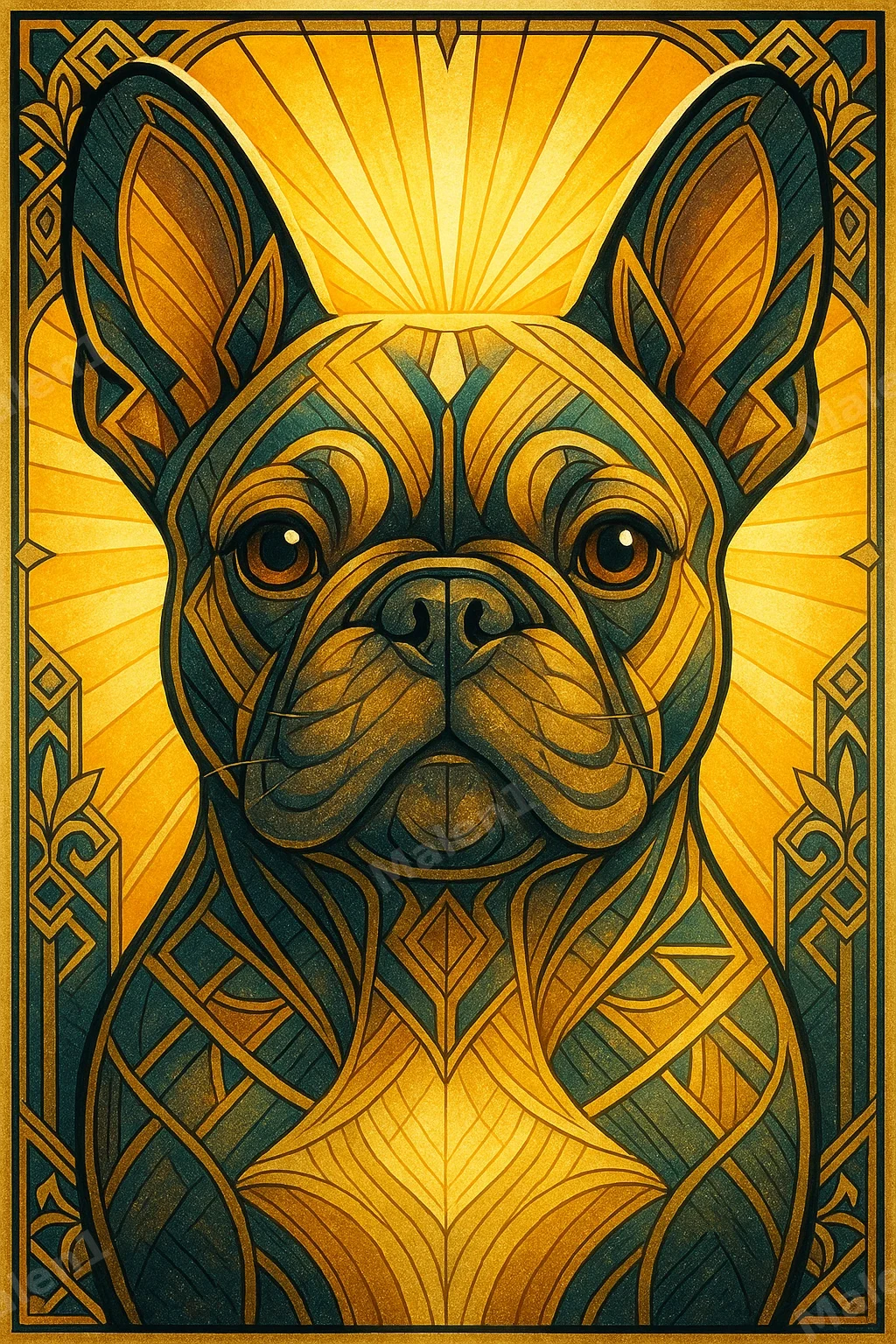 Bulldogge · Art Déco