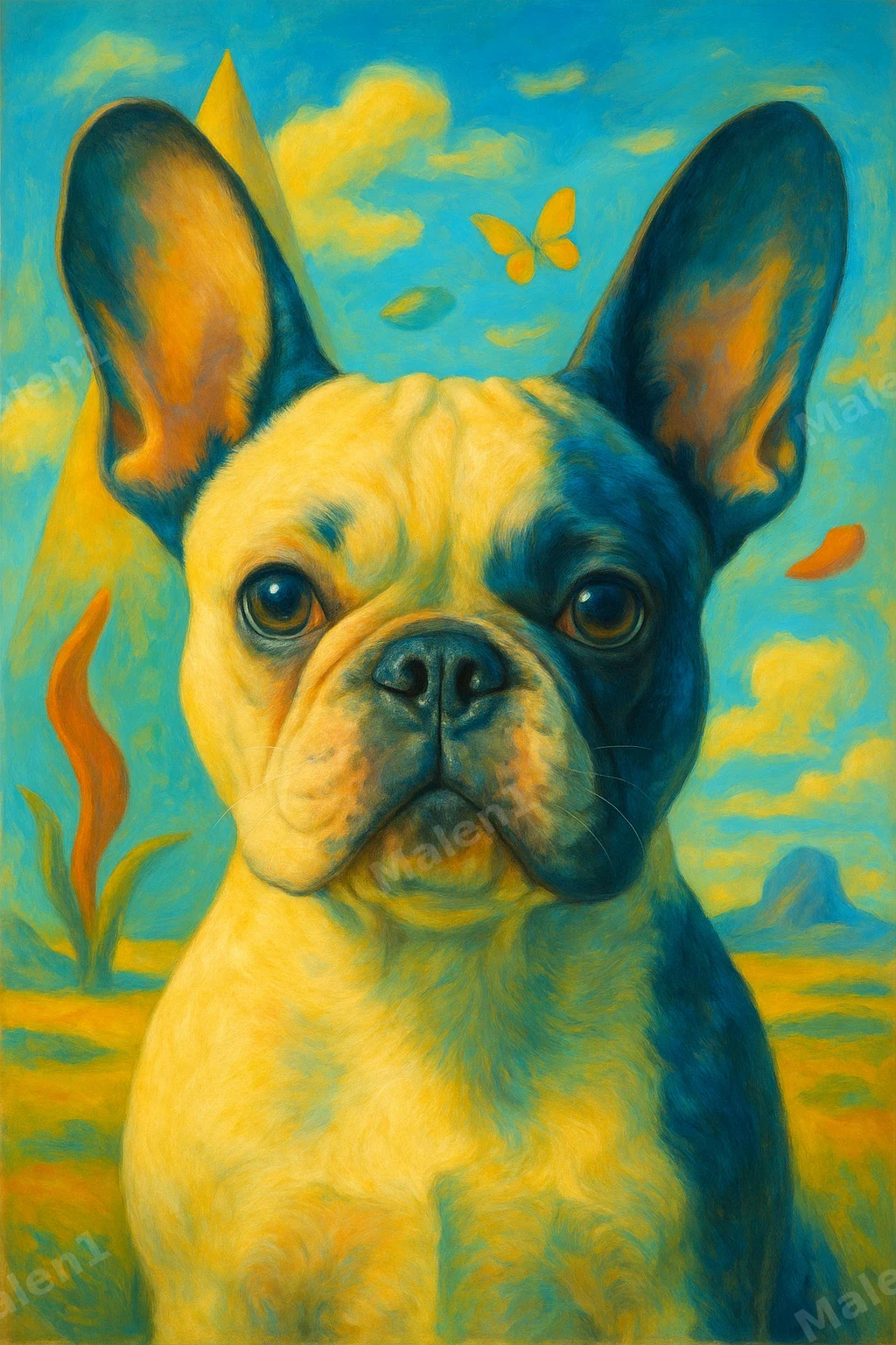 Bulldogge · Surrealismus