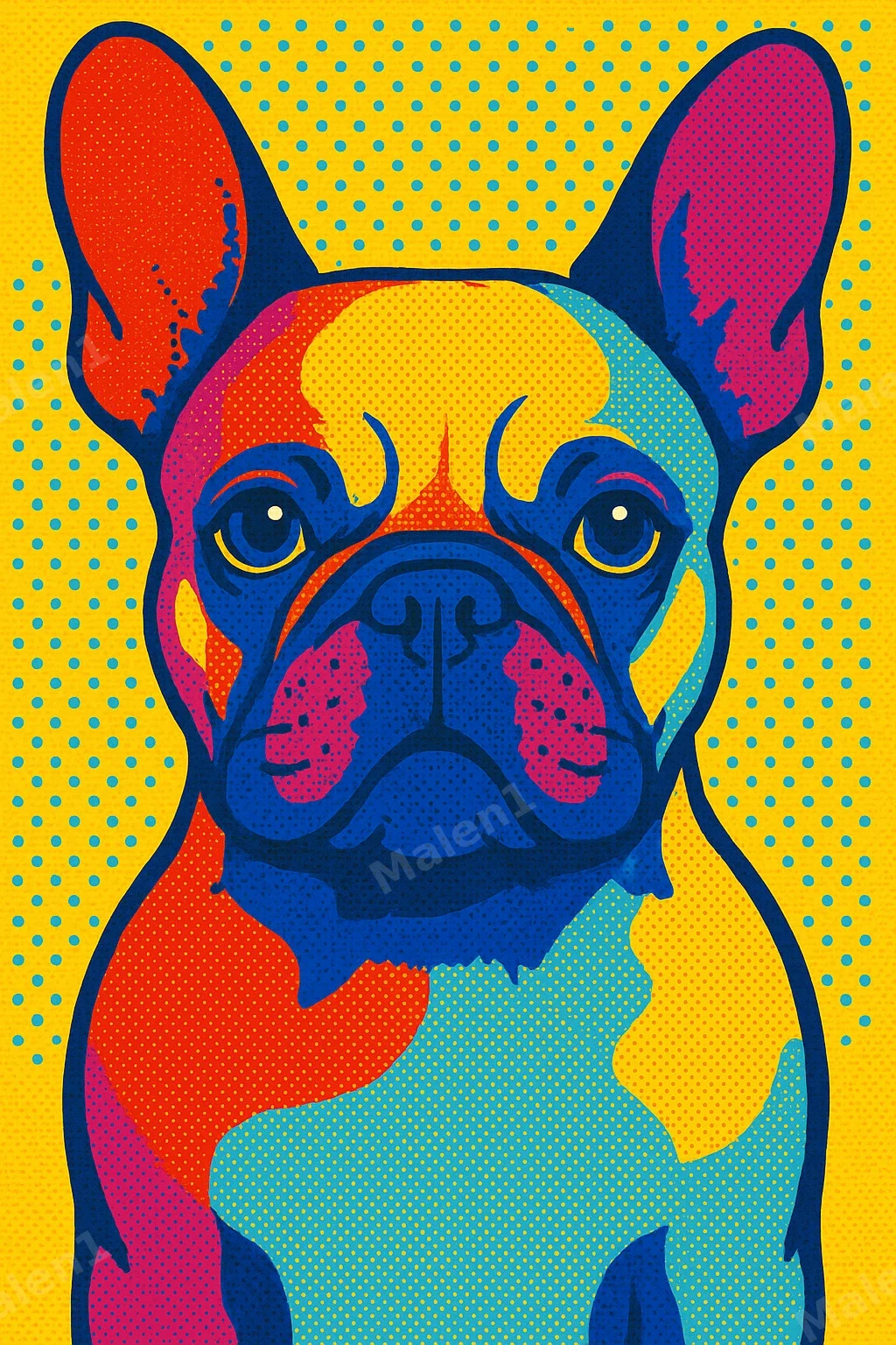 Bulldogge · Pop Art