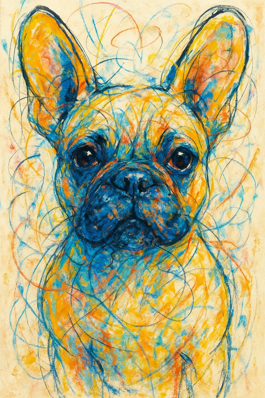Bulldogge · Gestische Abstraktion