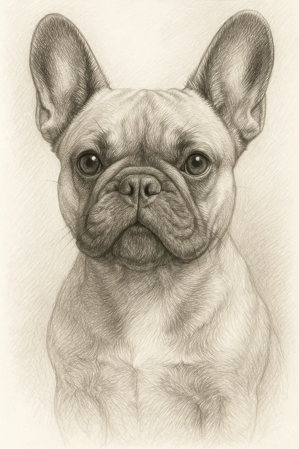 Bulldogge · Bleistift
