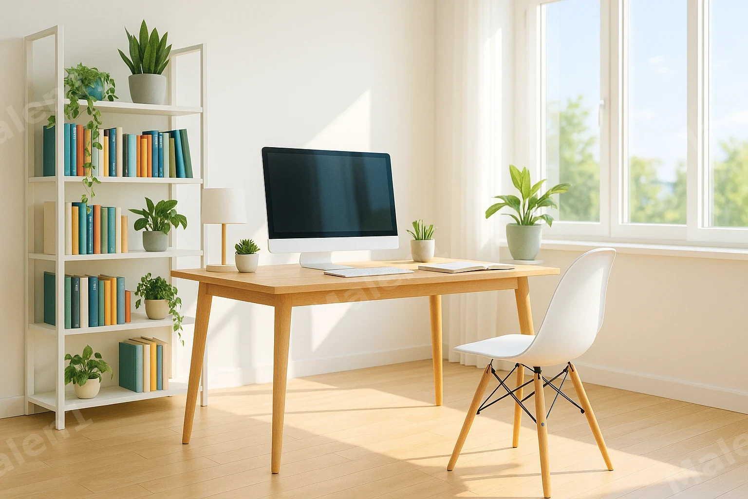 Helles Homeoffice