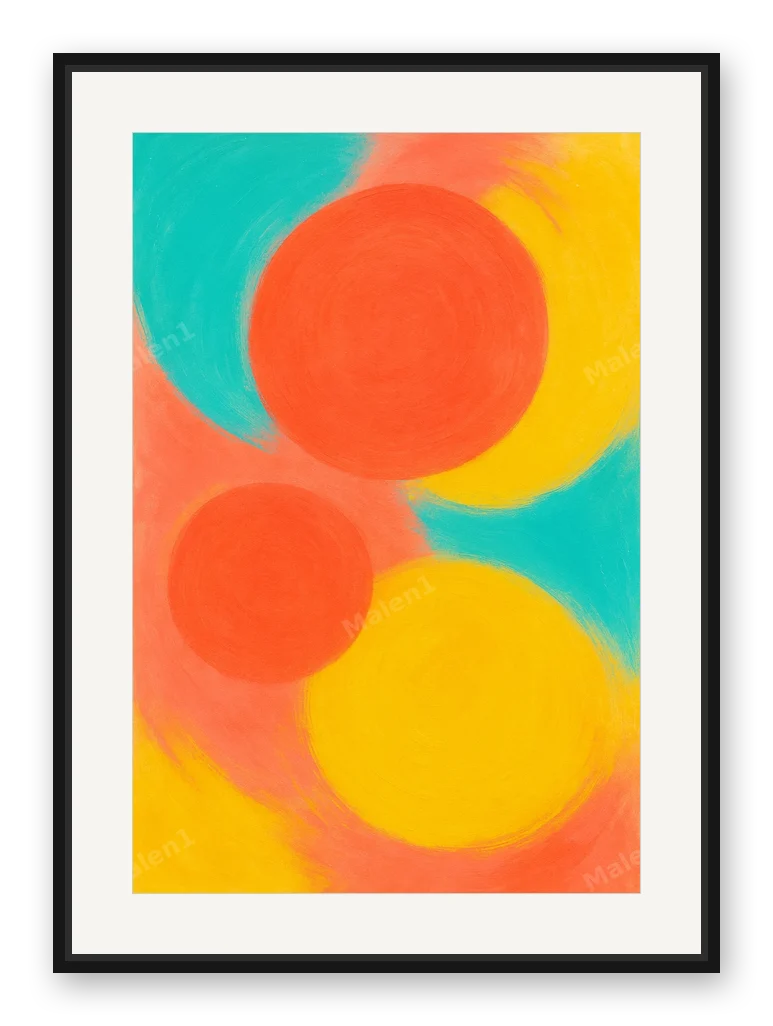 Sommerlicht als Posterdruck im Raum