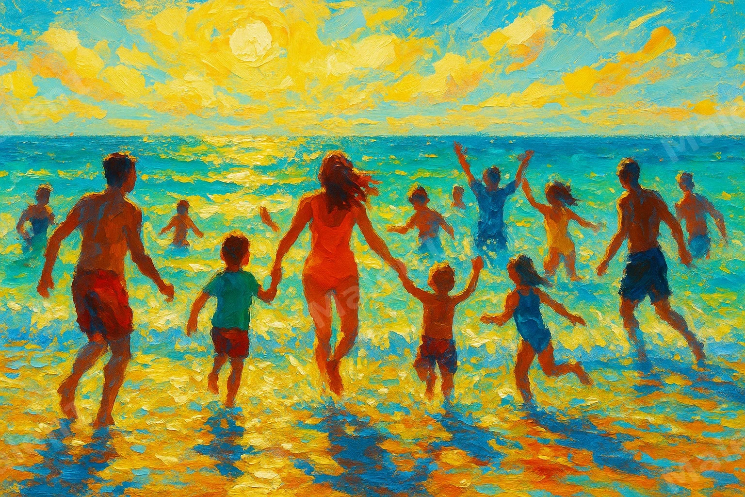 Spiel im Wasser