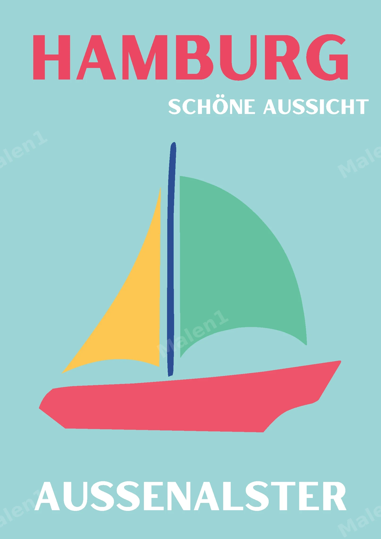 HAMBURG  AUSSENALSTER