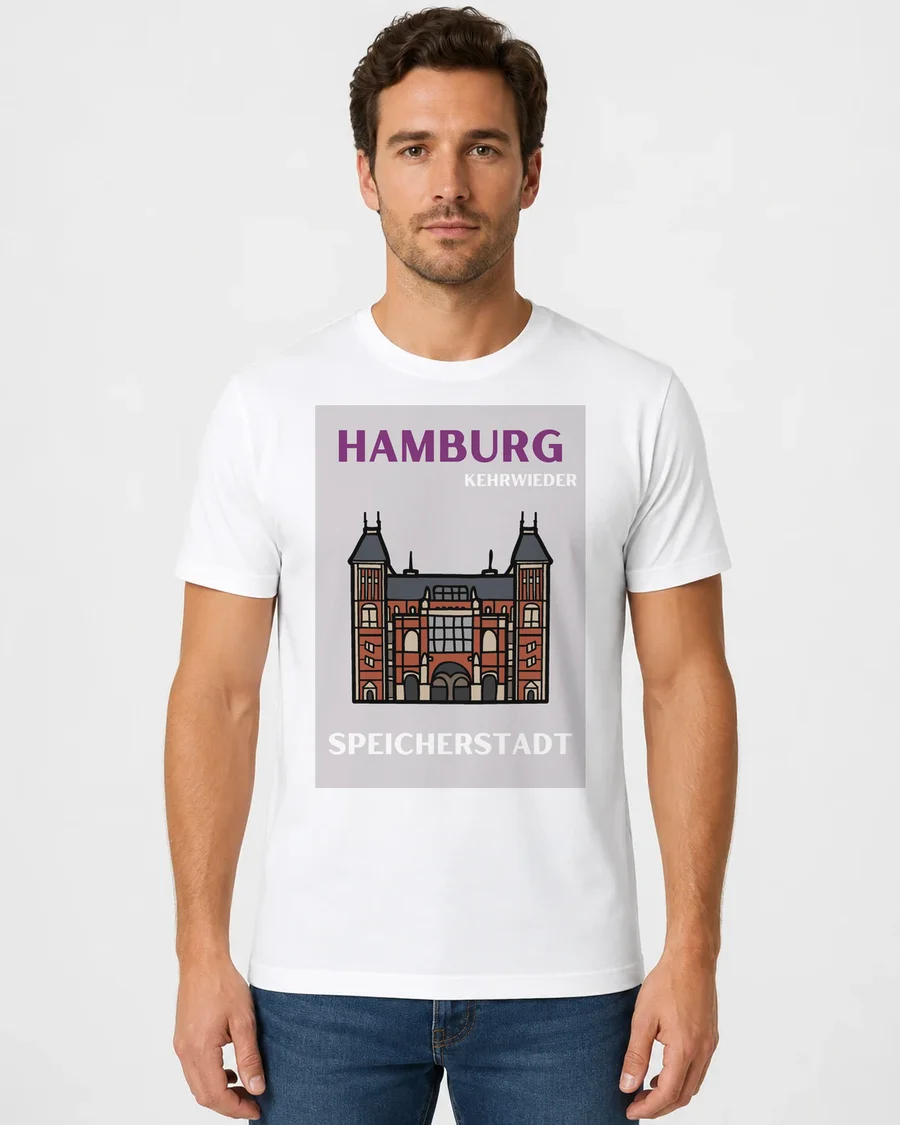 T-Shirt „HAMBURG SPEICHERSTADT“