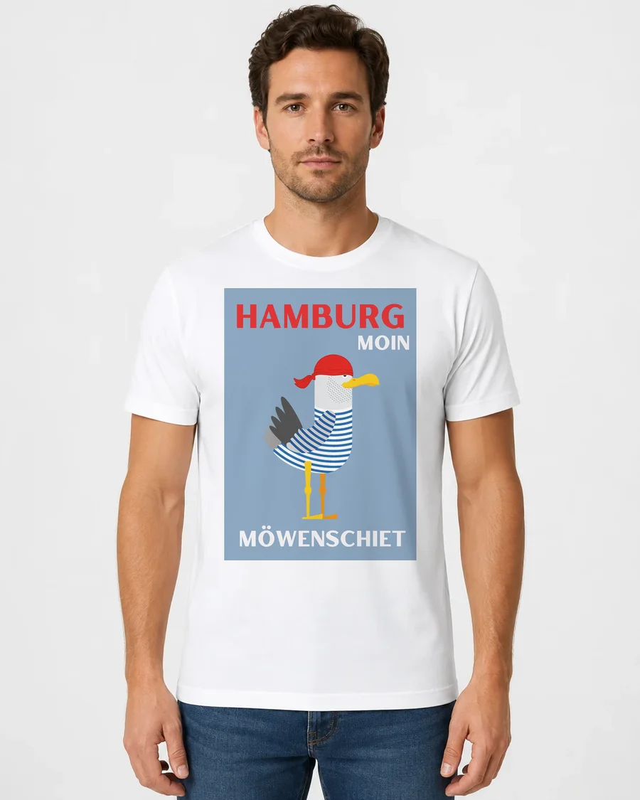 T-Shirt „HAMBURG MÖWENSHIET“