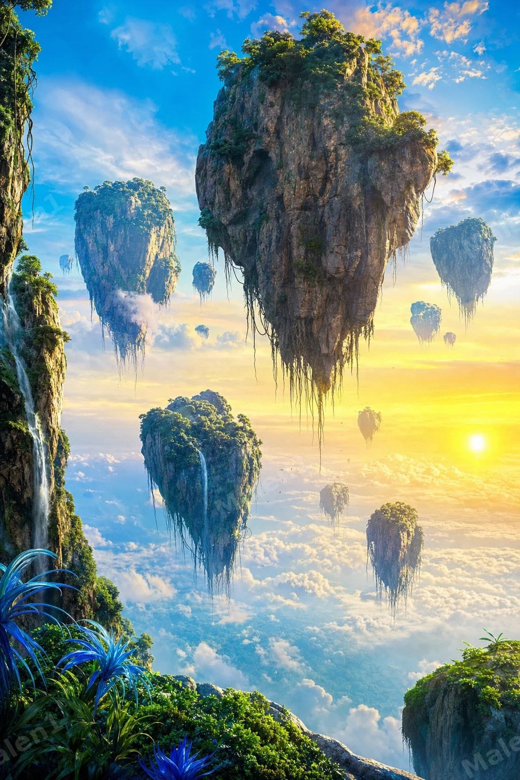 Fliegende Berge