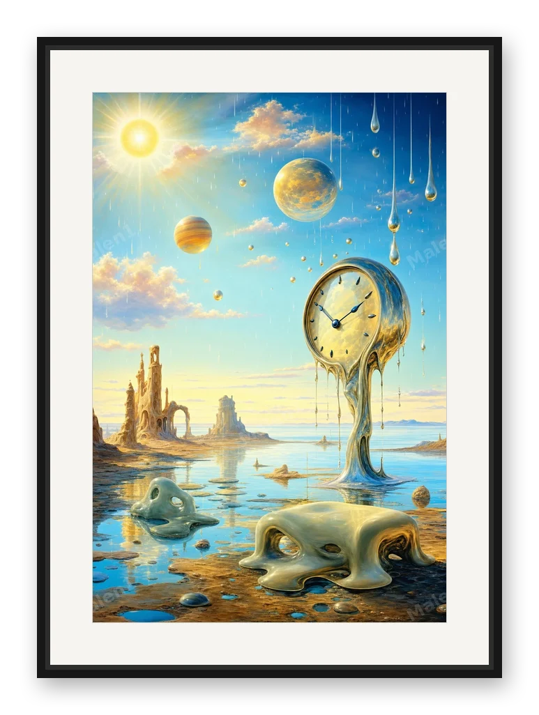 sunspace in rain als Posterdruck im Raum