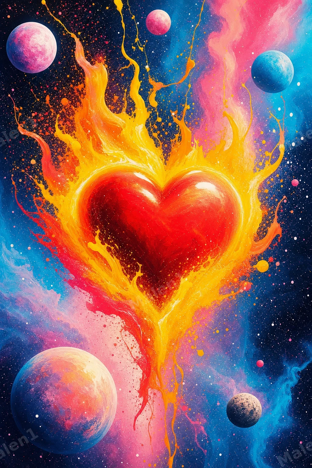 heart on firespace