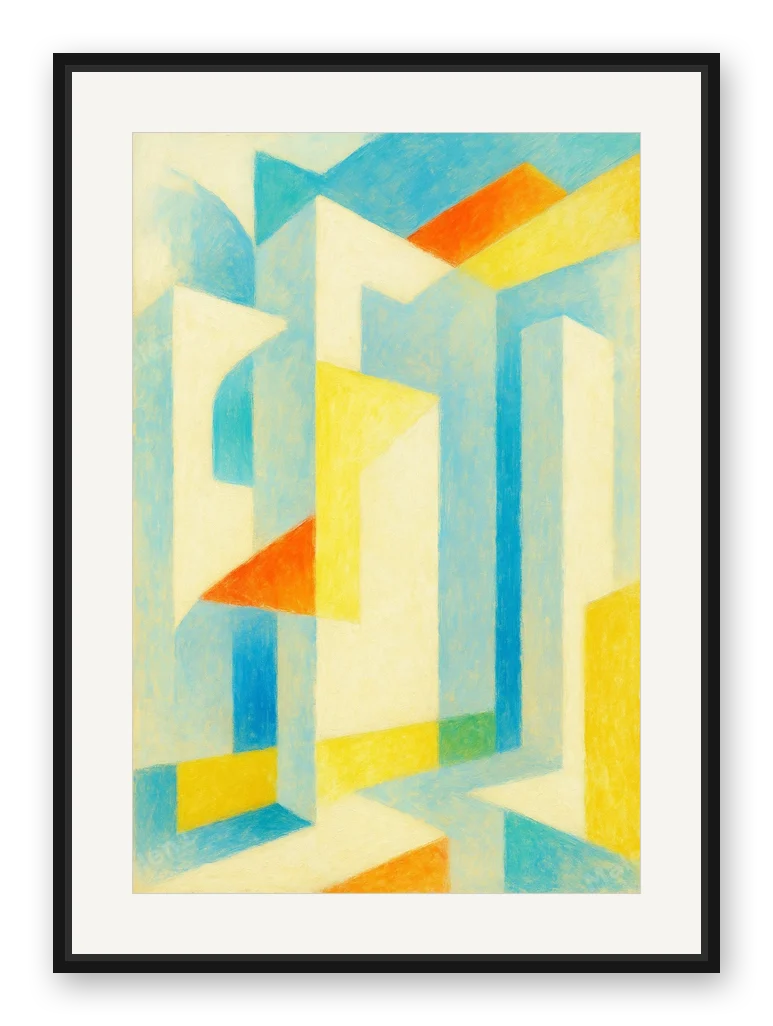Atrium als Posterdruck im Raum