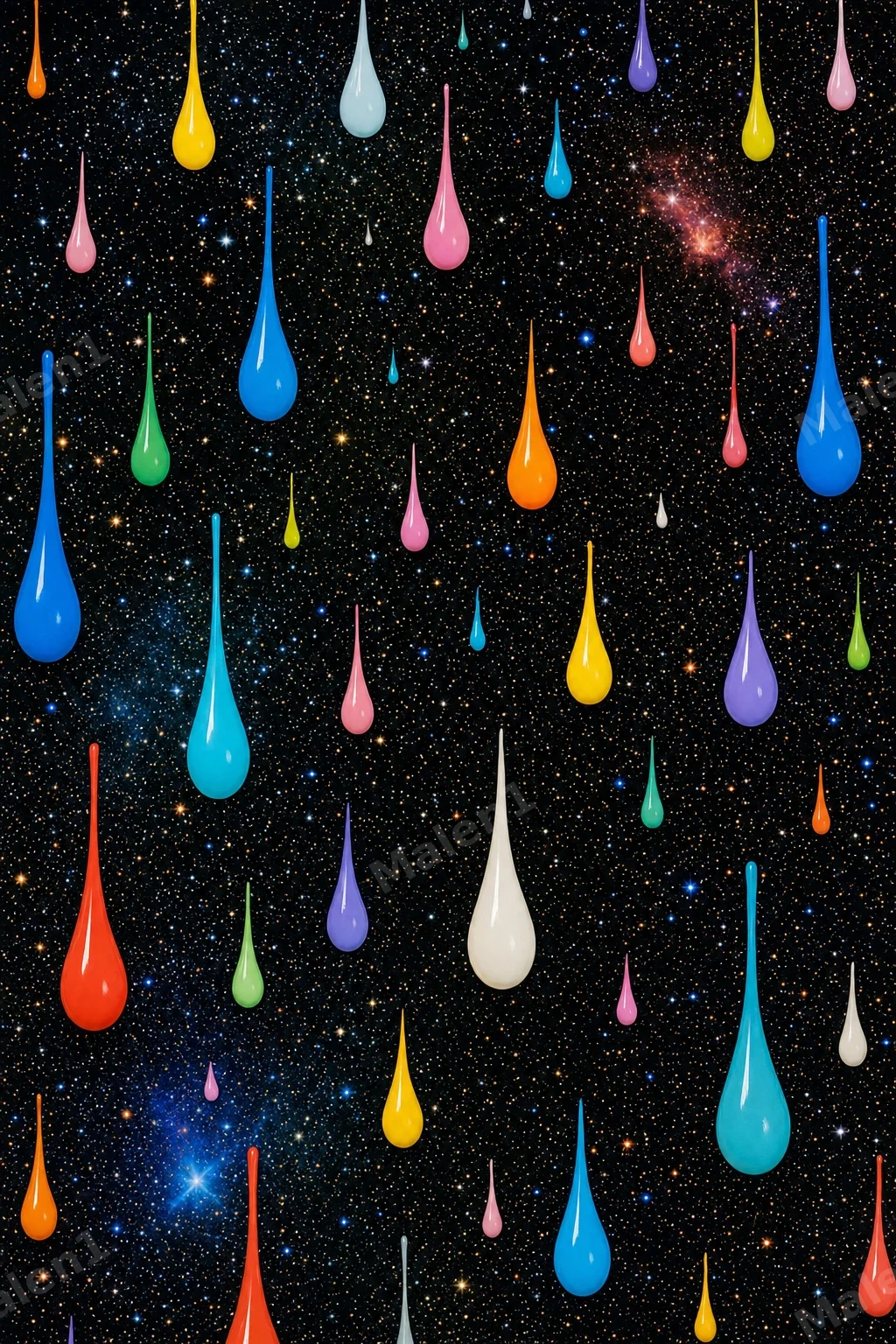 teardrops in space