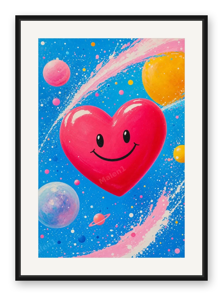 sweet heart als Posterdruck im Raum