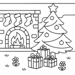 Ausmalbild Weihnachten